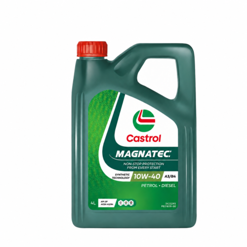Castrol MAGNATEC 10W-40 (4L) Synthetic Technology Engine Oil API SP ACEA A3/B4 for Petrol and Diesel